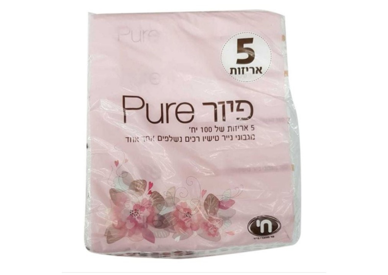 פיור מגבוני נייר חמישייה