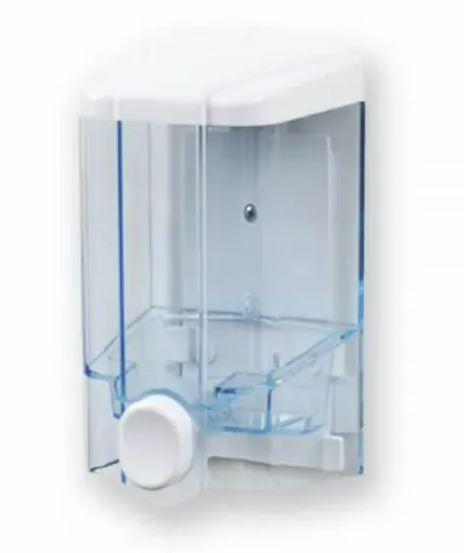 מתקן לסבון ידיים שקוף