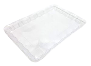 מגש אירוח שקוף