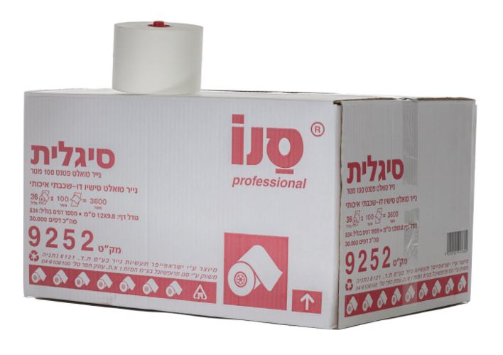 נייר טואלט פטנט 100 מ' 36 גלילים